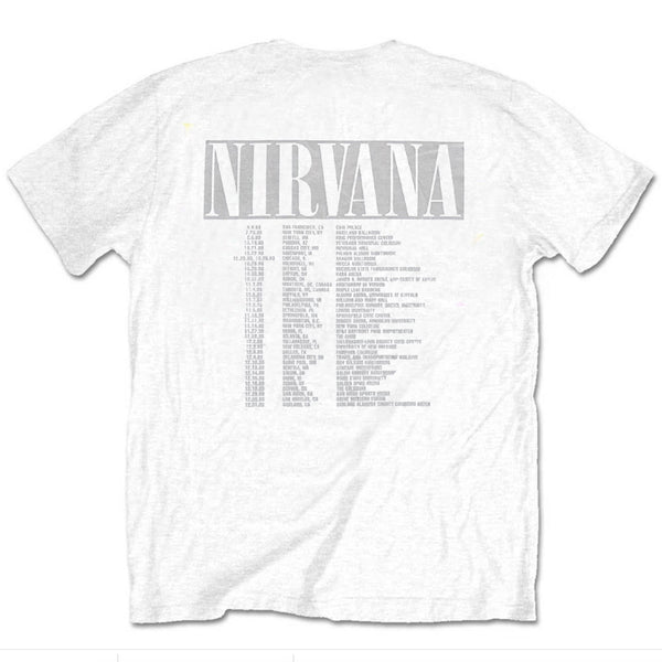 Nirvana | Official Band T-shirt | In Utero Tour (Back Print)