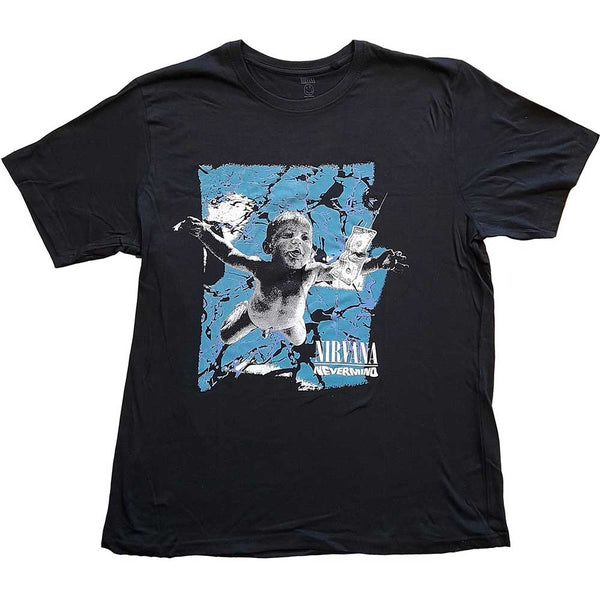 Nirvana | Official Band T-Shirt | Nevermind Cracked