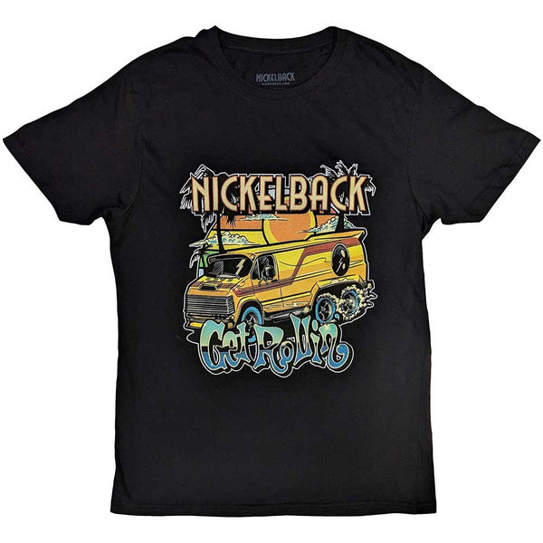 Nickelback | Official Band T-shirt | Get Rollin'