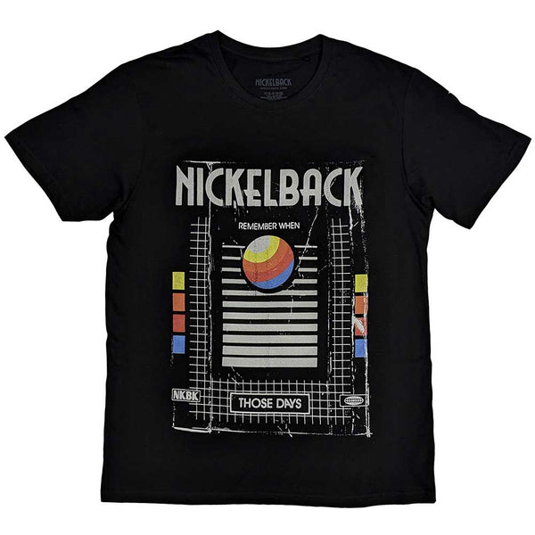 Nickelback | Official Band T-Shirt | Those Days VHS