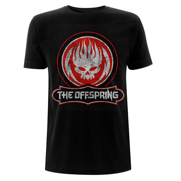 The Offspring | Official Band T-Shirt | Distressed Skull