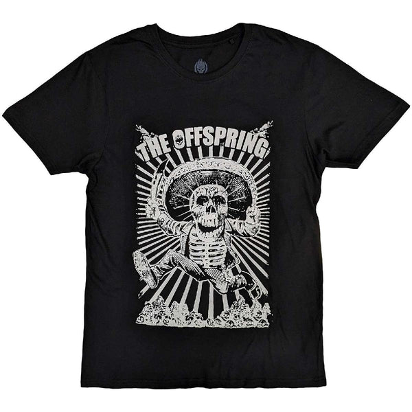 The Offspring | Official Band T-Shirt | Jumping Skeleton