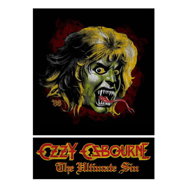 Ozzy Osbourne Unisex Pullover Hoodie: Ozzy Demon