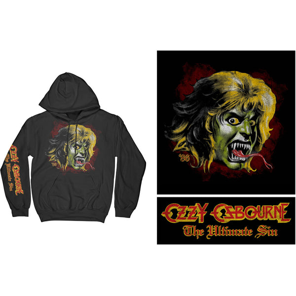 Ozzy Osbourne | Official Band Hoodie| Ozzy Demon