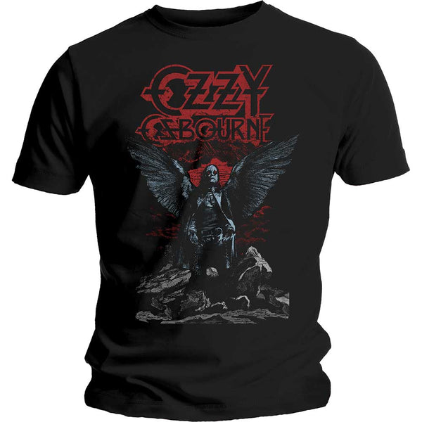 Ozzy Osbourne | Official Band T-Shirt | Angel Wings