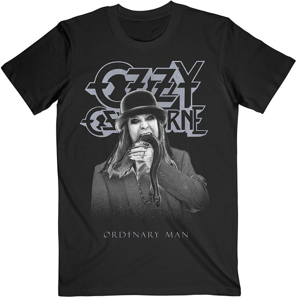 Ozzy Osbourne | Official Band T-Shirt | Ordinary Man Snake Ryograph