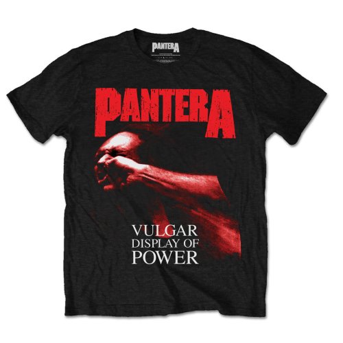 Pantera | Official Band T-Shirt | Red Vulgar
