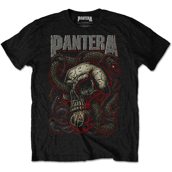 Pantera | Official Band T-Shirt | Serpent Skull