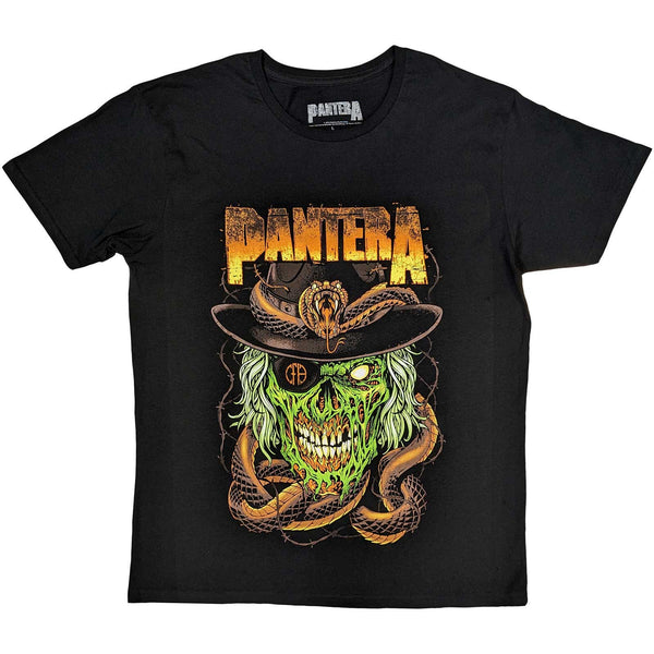 Pantera | Official Band T-Shirt| Snake & Skull