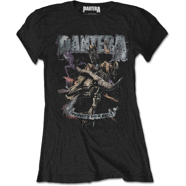 Pantera Ladies T-Shirt: Vintage Rider