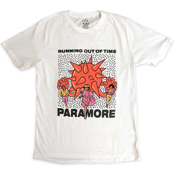 Paramore | Official Band T-Shirt| Running Out Of Time