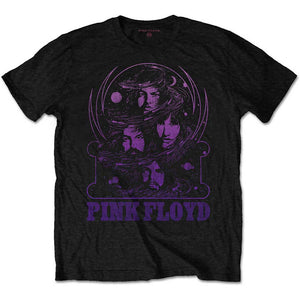 Pink Floyd Unisex Tee: Purple Swirl