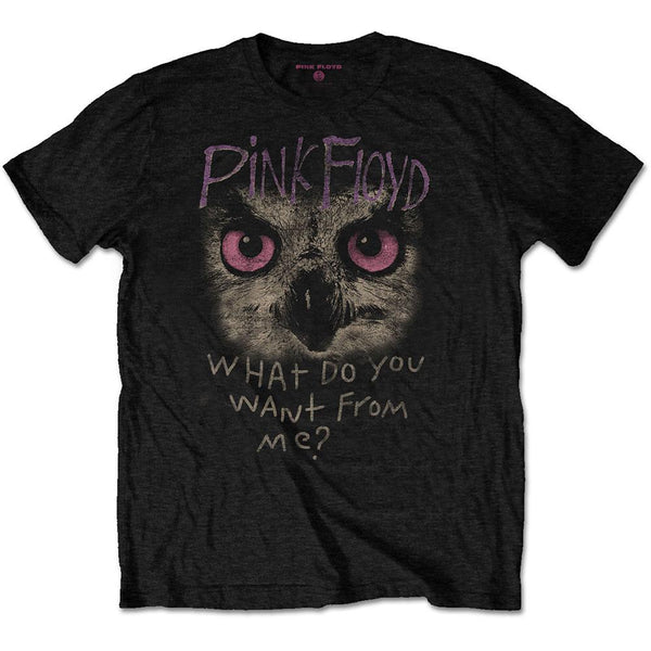 Pink Floyd Unisex Tee: Owl - WDYWFM?