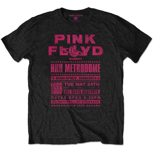 Pink Floyd | Official Band T-Shirt | Metrodome '88