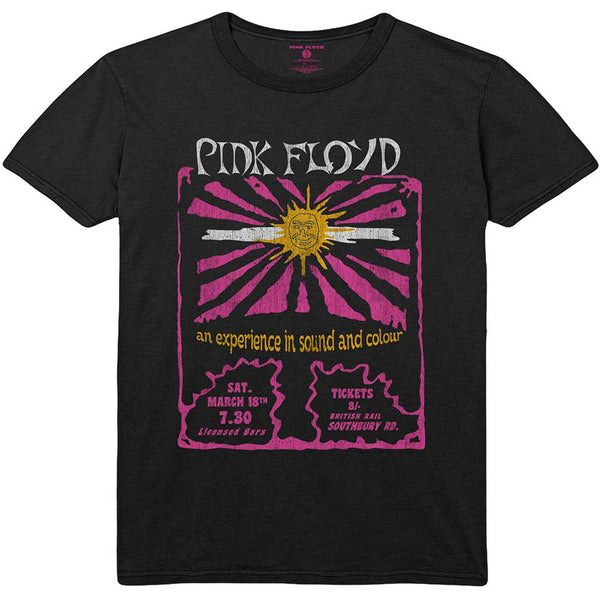 Pink Floyd | Official Band T-Shirt | Sound & Colour