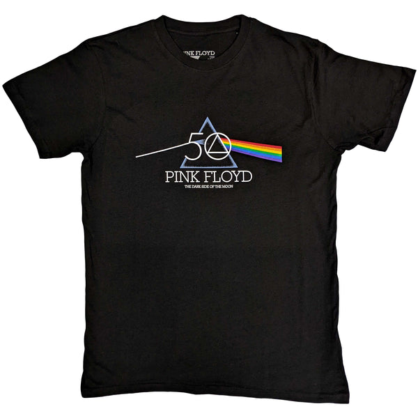 Pink Floyd | Official Band T-Shirt | 50th Prism Logo