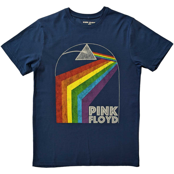 Pink Floyd | Official Band T-Shirt | Prism Arch Blue