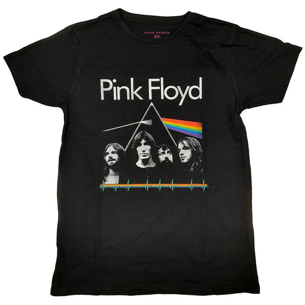 Pink Floyd | Official Band T-Shirt | Dark Side of the Moon Band & Pulse