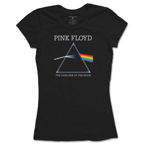 Pink Floyd Ladies Fashion T-Shirt: Dark Side of the Moon