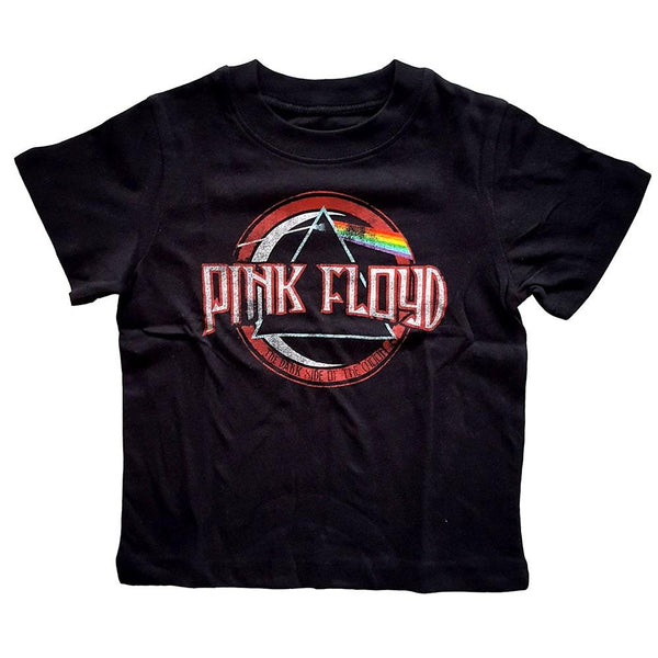Pink Floyd Kids T-Shirt (Toddler): Vintage Dark Side of the Moon Seal