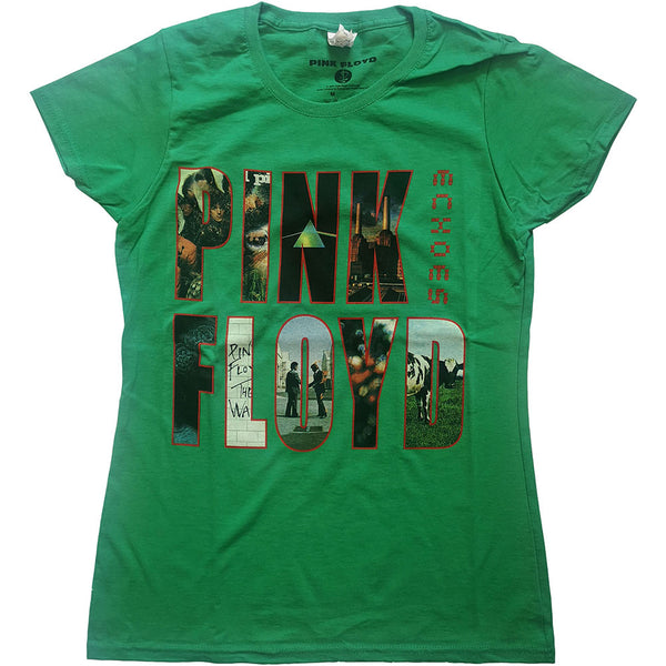 Pink Floyd Ladies T-Shirt: Echoes Album Montage