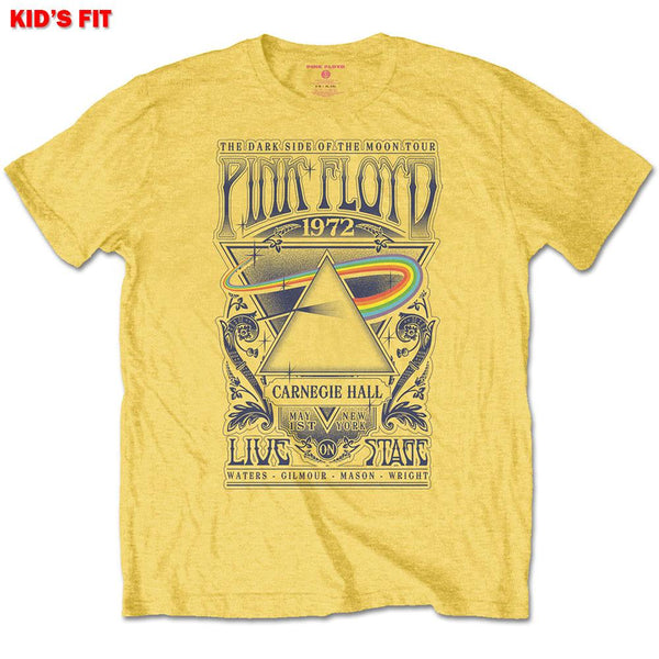 Pink Floyd Kids Tee: Carnegie Hall Poster