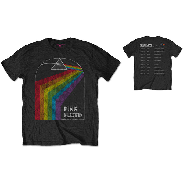 Pink Floyd | Official Band T-Shirt | Dark Side of the Moon 1972 Tour (Back Print)