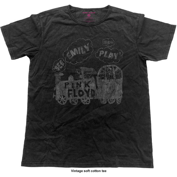 Pink Floyd Unisex Fashion T-Shirt: Emily (Vintage Finish)