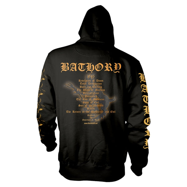 Bathory | Official Band Hoodie | The Return (back print)