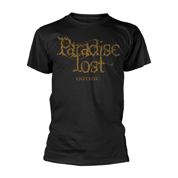 Paradise Lost Unisex T-shirt: Gothic (back print)