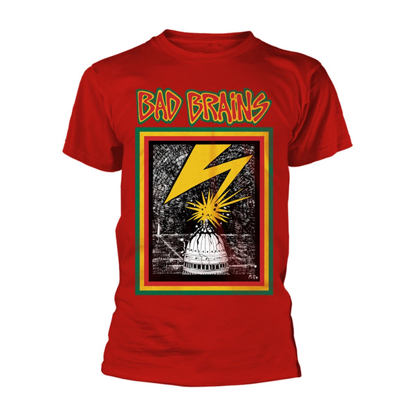 Bad Brains Unisex T-shirt: Bad Brains (Red)