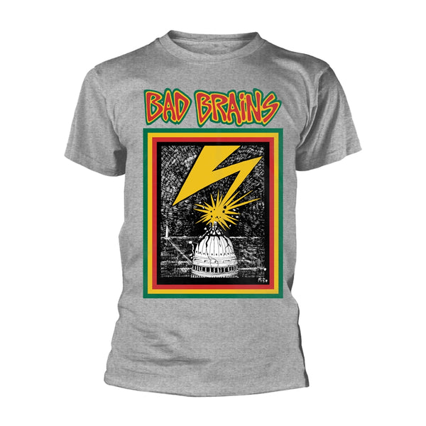 Bad Brains Unisex T-shirt: Bad Brains (Grey)