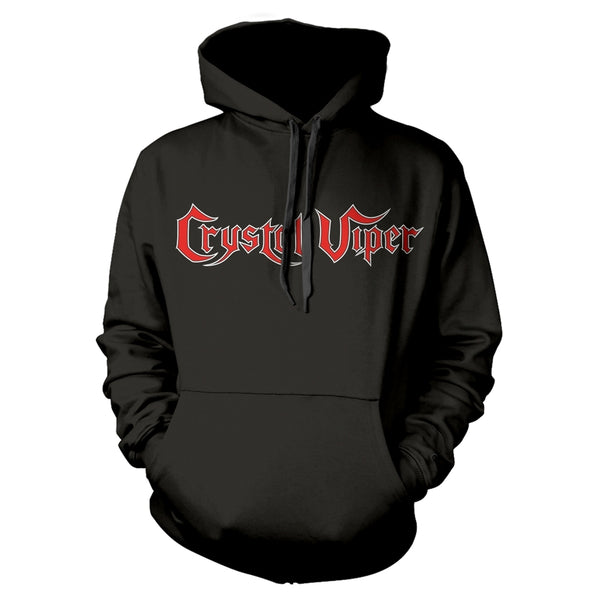 Crystal Viper Unisex Hoodie: Wolf & The Witch (back print)