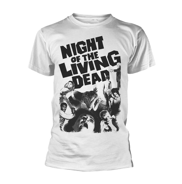 Night Of The Living Dead Unisex T-shirt: Night Of The Living Dead (White)