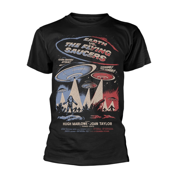 Earth Vs. The Flying Saucers - Poster (Black)