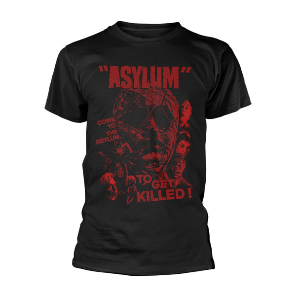 Asylum Unisex T-shirt: Asylum - Red