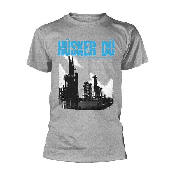 Husker Du Unisex T-shirt: Don't Want To Know If You Are Lonely (Grey)