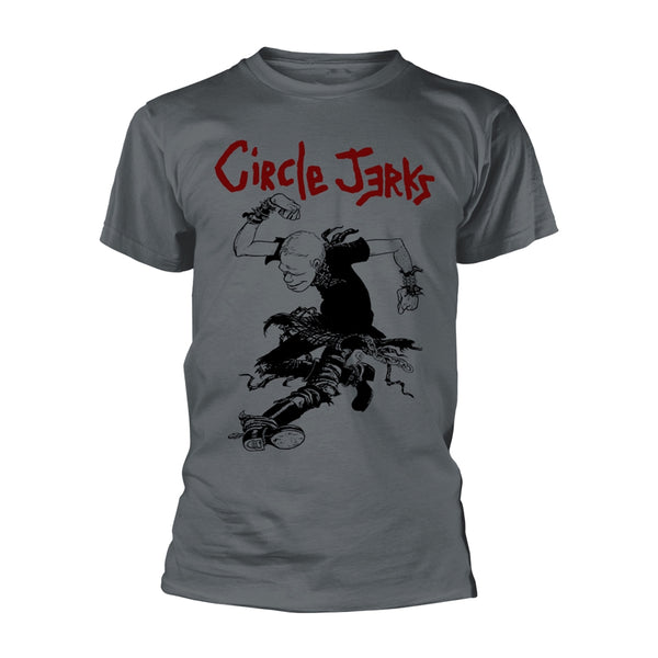 Circle Jerks Unisex T-shirt: I'M Gonna Live (Charcoal)