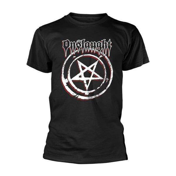 Onslaught Unisex T-shirt: Pentagram