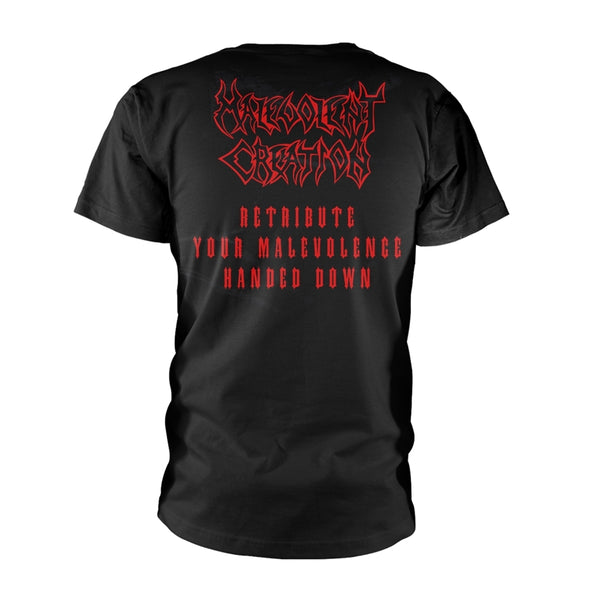 Malevolent Creation Unisex T-shirt: Retribution (back print)