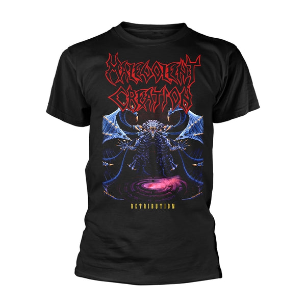 Malevolent Creation Unisex T-shirt: Retribution (back print)