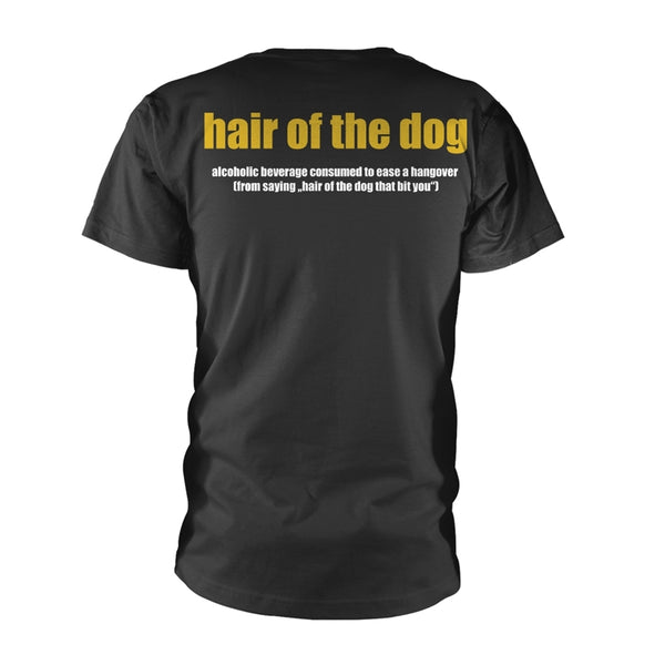 Tankard Unisex T-shirt: Hair Of The Dog (back print)