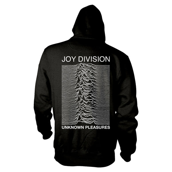 Joy Division Unisex Hooded Top: Unknown Pleasures