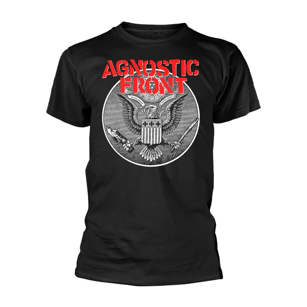 Agnostic Front Unisex T-shirt: Against All Eagle (back print)