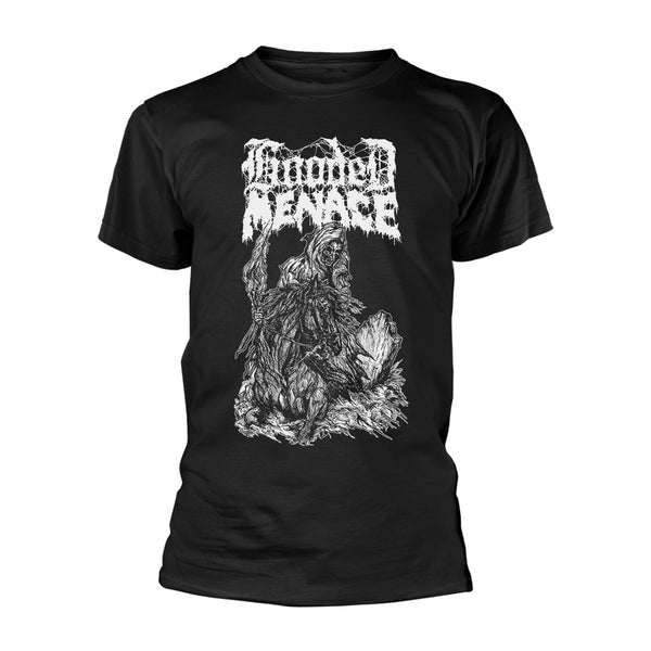 Hooded Menace Unisex T-shirt: Reanimated By Death