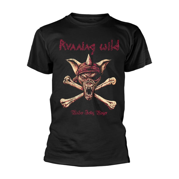 Running Wild Unisex T-shirt: Under Jolly Roger (Crossbones)