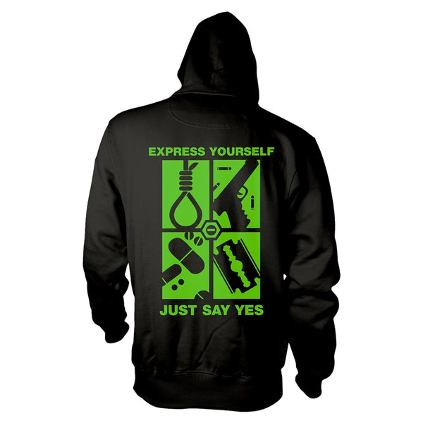 Type O Negative Unisex Hoodie: Express Yourself (back print)