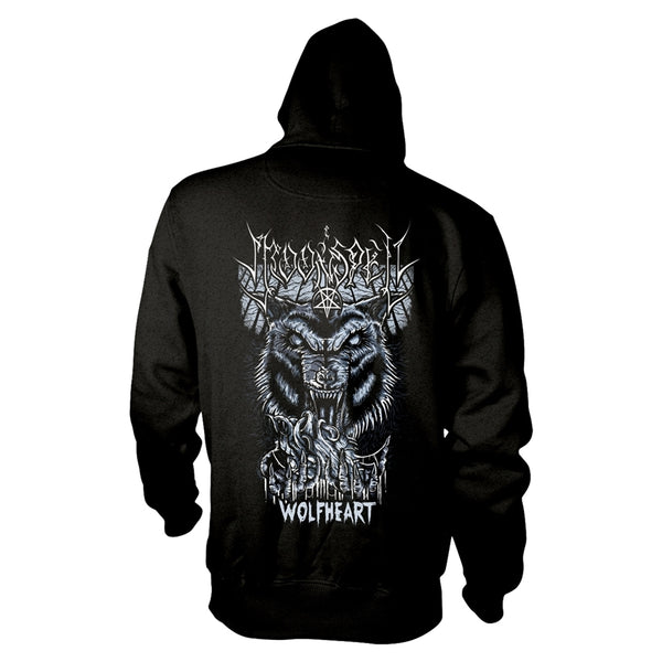 Moonspell Unisex Hooded Top: Wolfheart (back print)