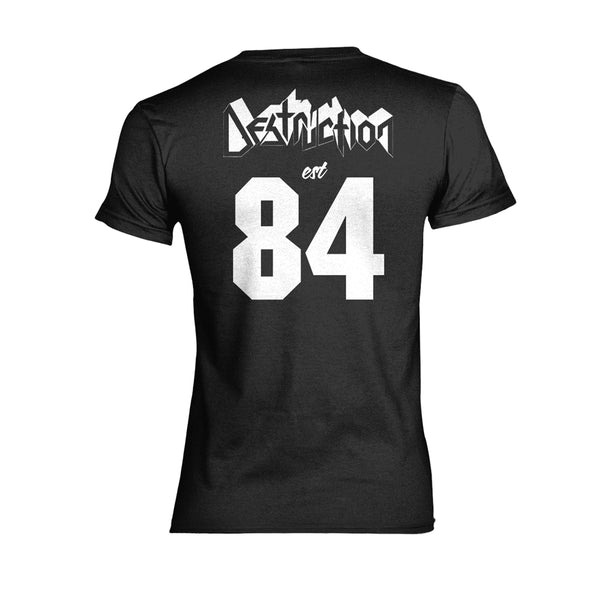 Destruction Ladies T-shirt: Est 84 (back print)