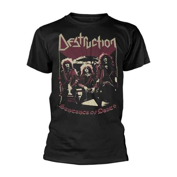 Destruction Unisex T-shirt: Sentence Of Death Vintage